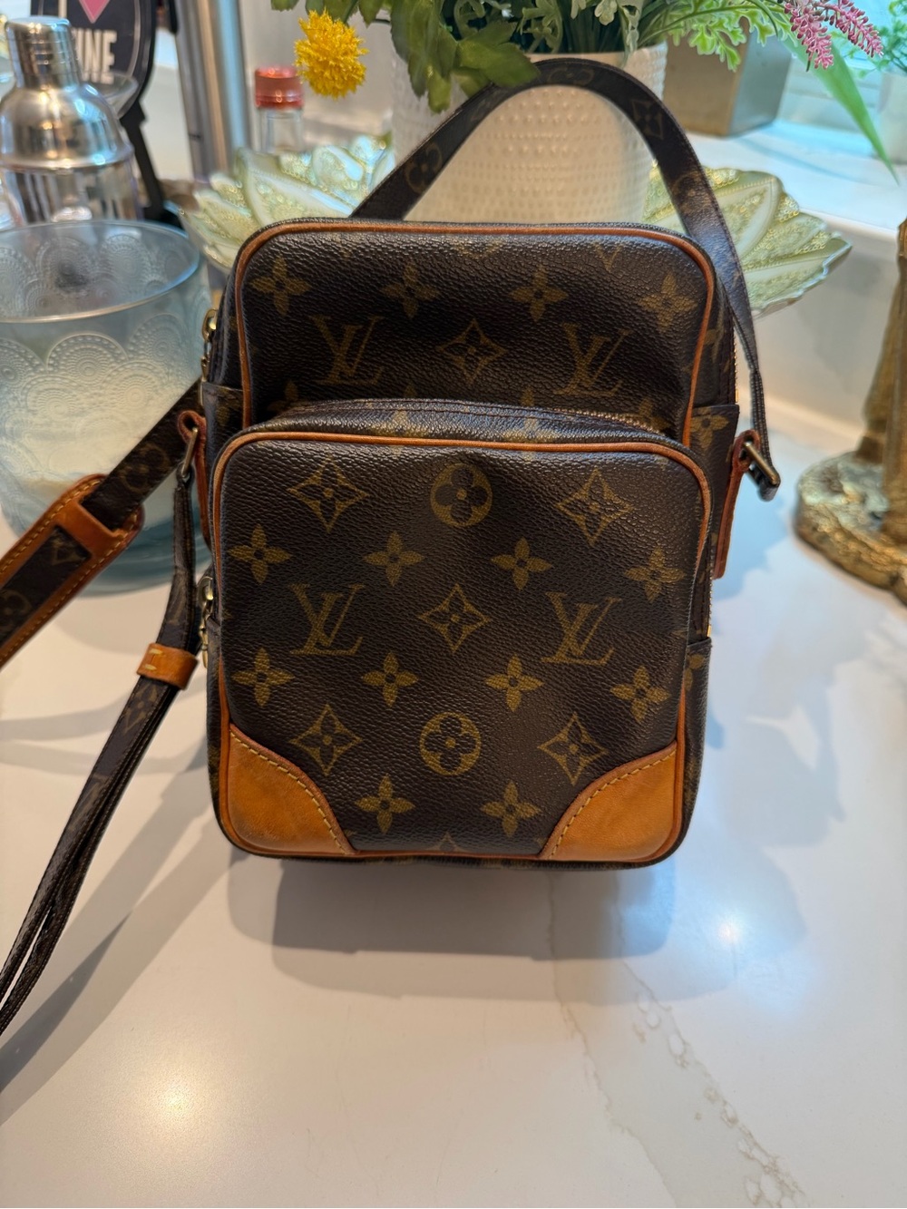 Authentic Louis Vuitton Monogram Amazon Crossbody Bag